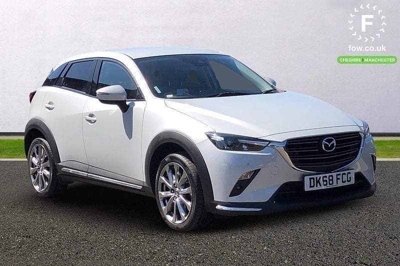 Silver Used 2018 Mazda CX-3 Inclusive SUV | £13,299 (Fair price) - Image 1/3