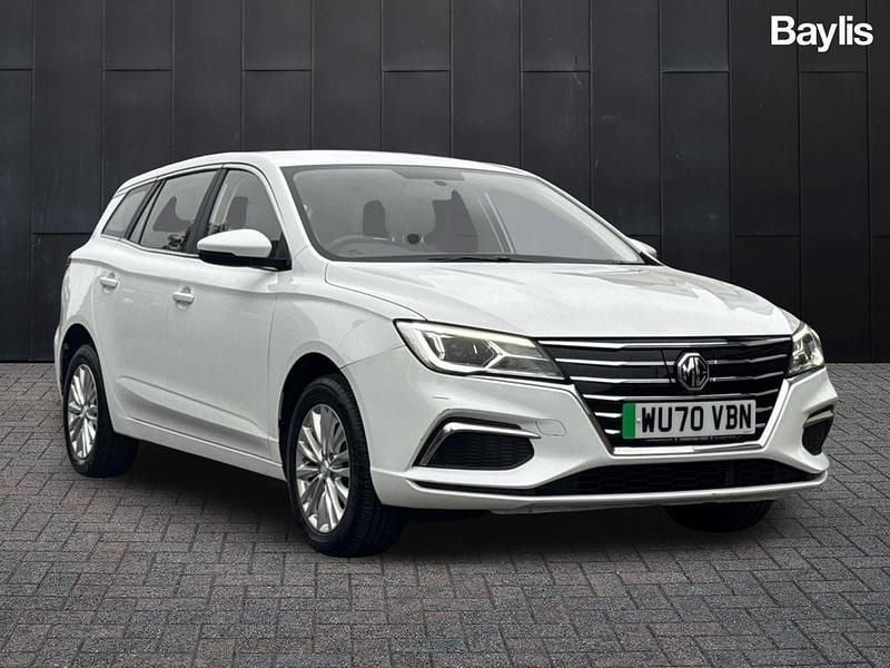 White Used 2021 MG MG5 EV Excite Estate | £8,899 (Fair price) - Image 1/3