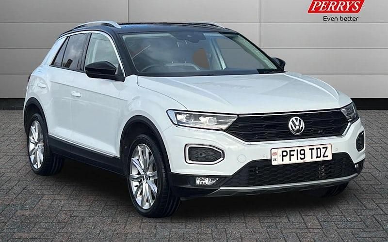 Used 2021 VW T-Roc SEL SUV | £19,200 (Good price) - Image 1/4