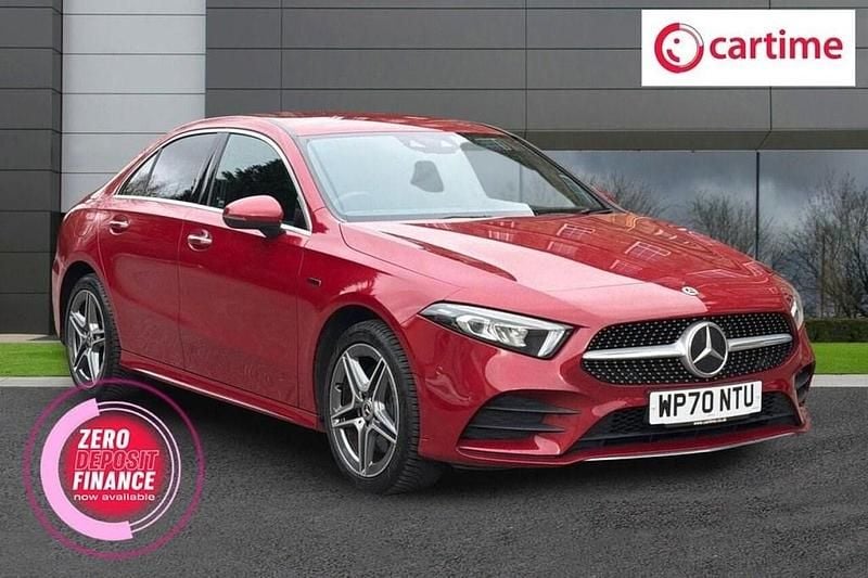 Used Mercedes A250 AMG Line Premium 2020 Red Sedan