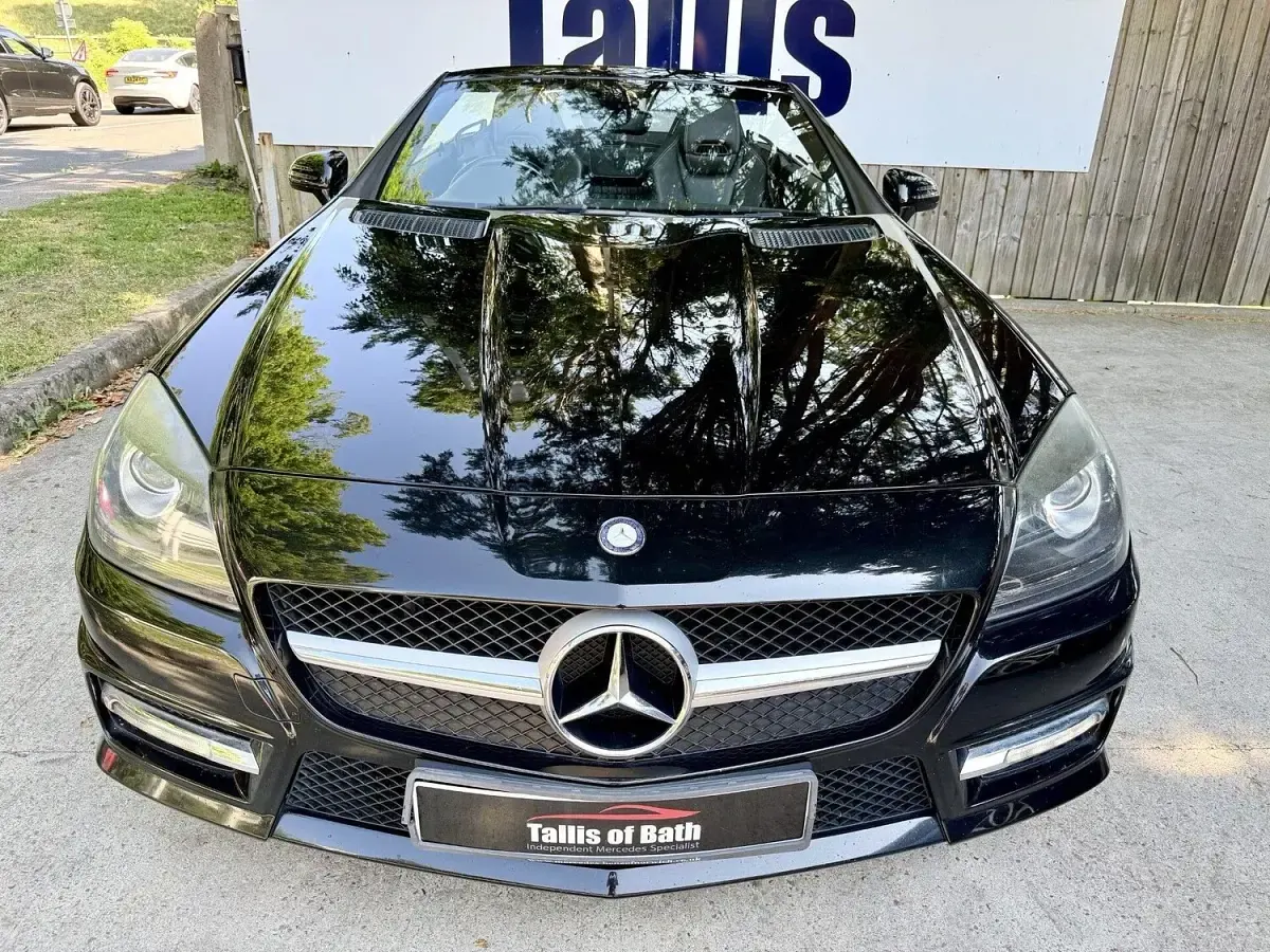 Used Mercedes SLK200 AMG 184 HP (135 kW) 2014 Black Cabriolet