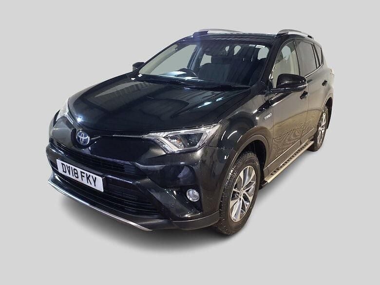 Black Used 2018 Toyota RAV4 Estate | £12,395 (Super price) - Image 1/2