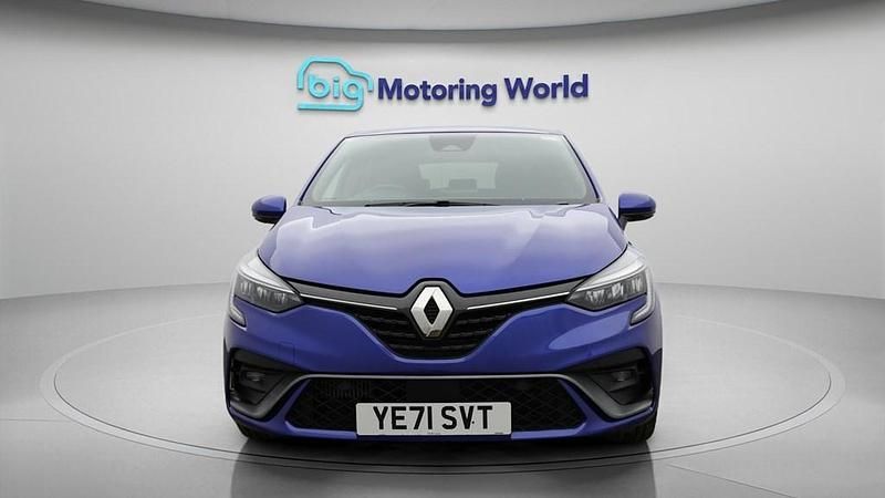 Used Renault Clio V RS Line 90 HP (66 kW) 2021 Blue Hatchback