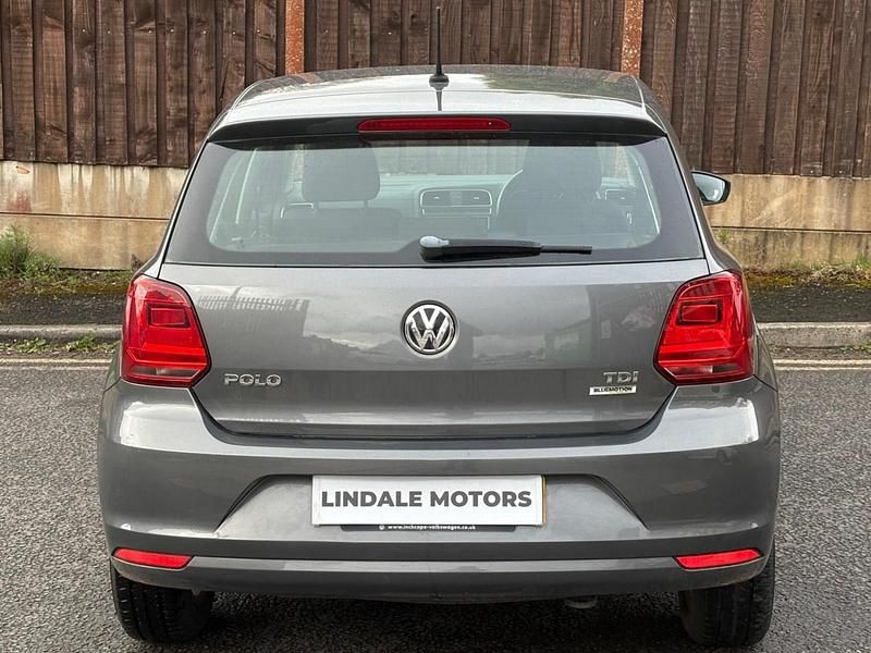 Used VW Polo SE 90 HP (66 kW) 2014 Grey Hatchback