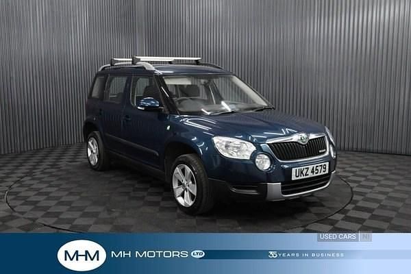 Blue Used 2012 Skoda Yeti GreenLine SUV | £5,495 (Fair price) - Image 1/4