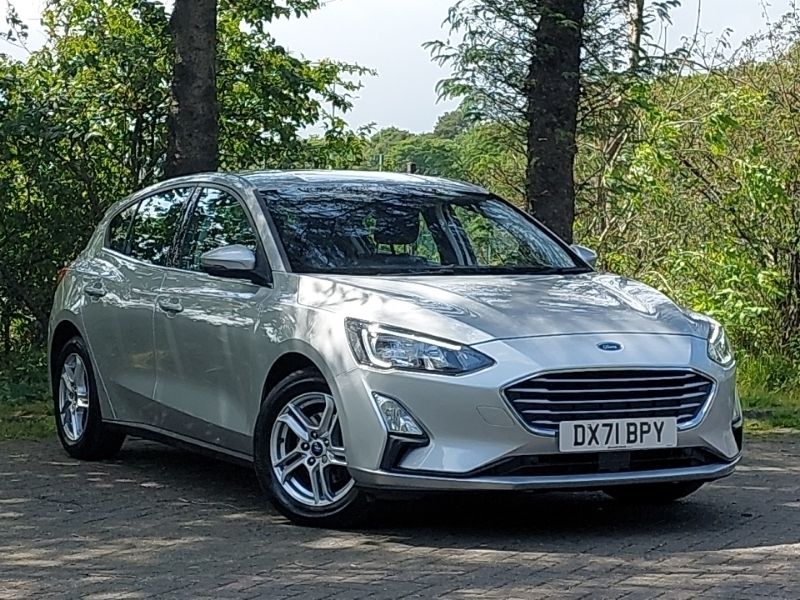 Silver Used 2021 Ford Focus Zetec Hatchback | £12,998 (Fair price) - Image 1/4