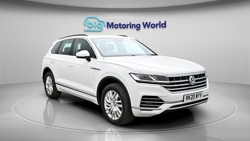 Used VW Touareg SEL 340 HP (250 kW) 2020 White SUV
