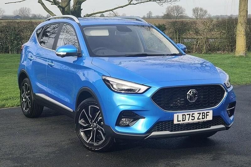 New MG ZS Exclusive 106 HP (77 kW) 2025 Blue SUV