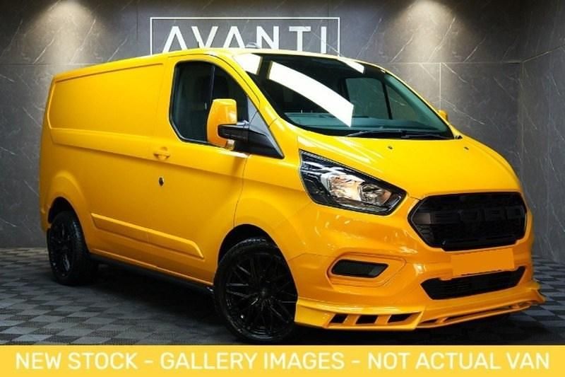 Used Ford Transit Custom 130 HP (95 kW) 2022 Yellow Van