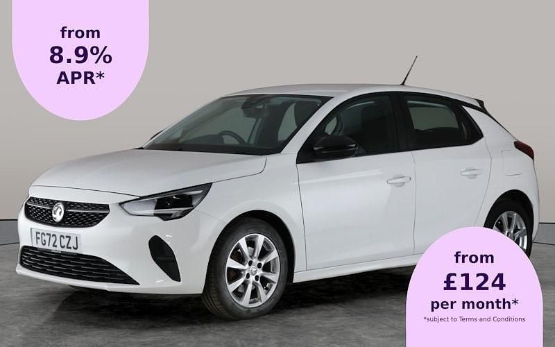 White Used 2022 Vauxhall Corsa Edition Hatchback | £9,909 (Fair price) - Image 1/2