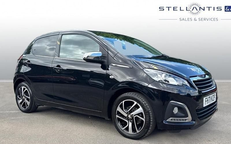 Black Used 2021 Peugeot 108 Collection Hatchback | £9,226 (Fair price) - Image 1/4