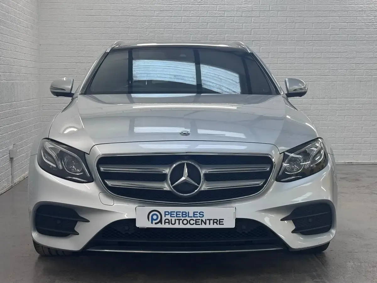 Used Mercedes E400 AMG line 340 HP (250 kW) 2019 Silver Estate