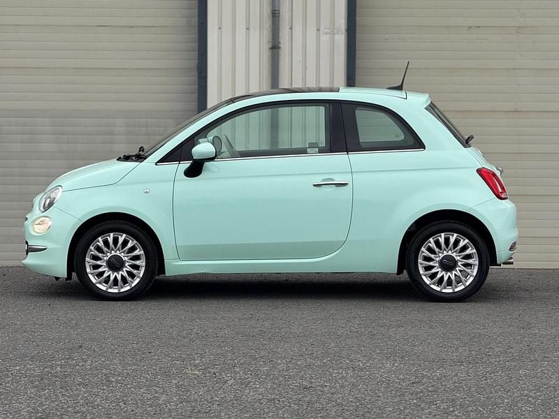 Used Fiat 500 Lounge 69 HP (50 kW) 2017 Green Hatchback