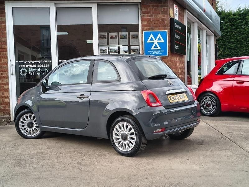 Used Fiat 500 Lounge 70 HP (51 kW) 2020 Grey Hatchback