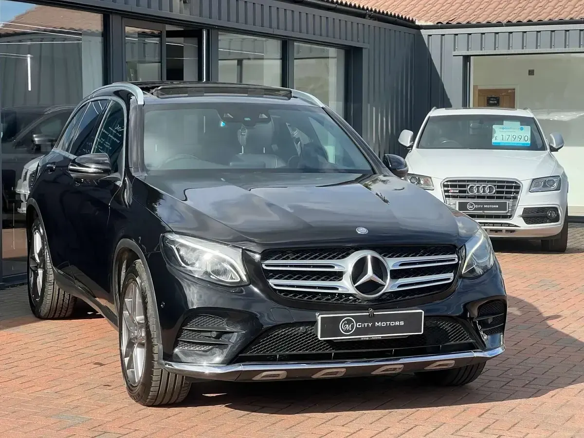 Used Mercedes GLC250 AMG Line Premium 201 HP (147 kW) 2016 Black SUV