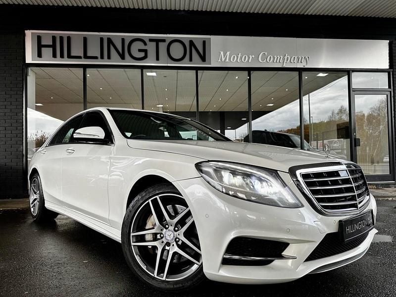 White Used 2017 Mercedes S350 AMG line Sedan | £20,995 (Good price) - Image 1/4