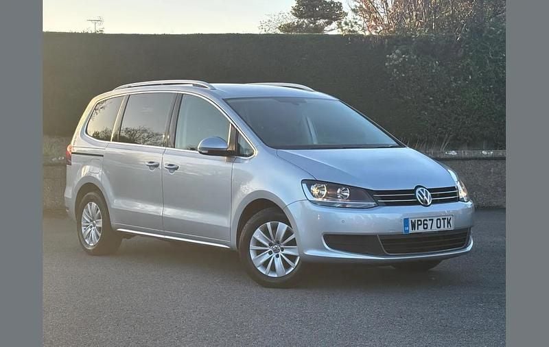 Silver Used 2017 VW Sharan SE MPV | £14,980 (Fair price) - Image 1/4