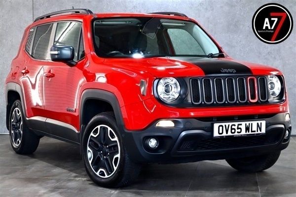 Red Used 2016 Jeep Renegade Trailhawk SUV | £12,990 (A bit pricey) - Image 1/1