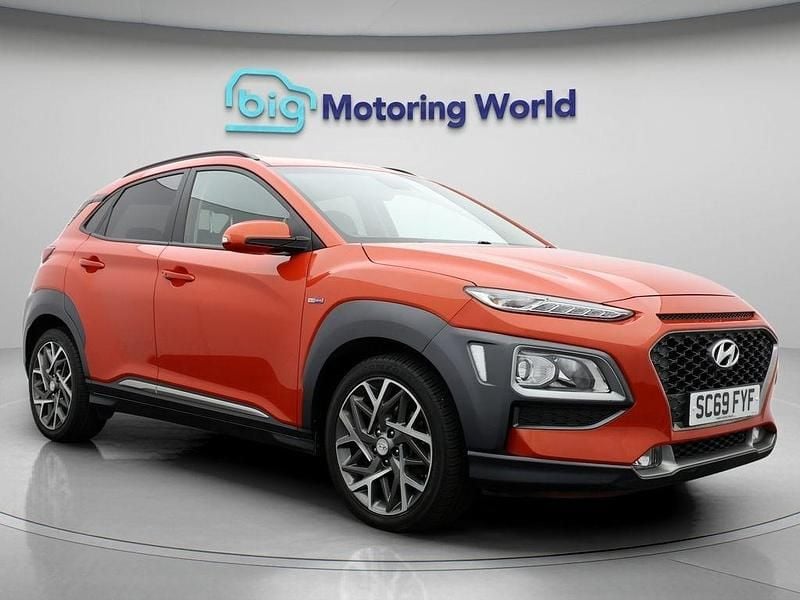 Orange Used 2020 Hyundai Kona Premium SUV | £12,600 (Good price) - Image 1/4