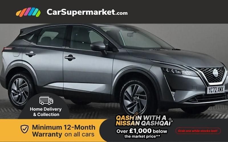 Grey Used 2022 Nissan Qashqai Acenta Premium SUV | £14,897 (Good price) - Image 1/3