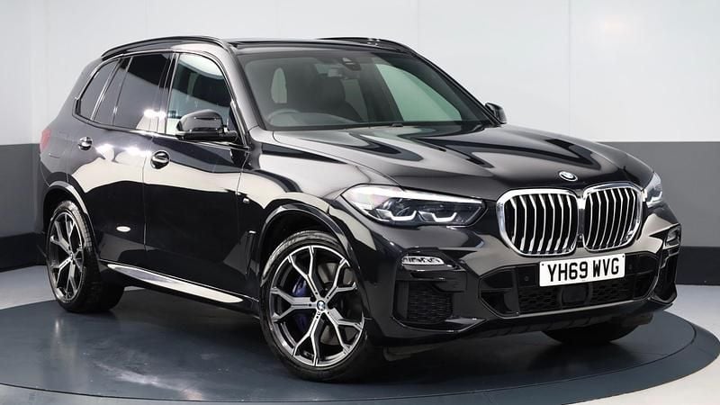 Black Used 2019 BMW X5 M Sport SUV | £36,750 (Good price) - Image 1/4