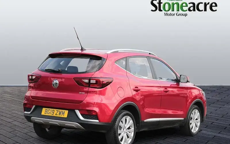 Used MG ZS Excite 106 HP (77 kW) 2018 Red SUV