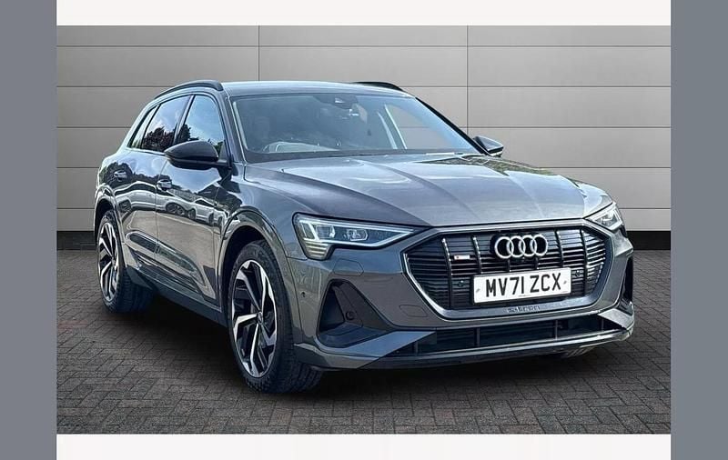 Grey Used 2021 Audi e-tron Black Edition SUV | £23,995 (Good price) - Image 1/4