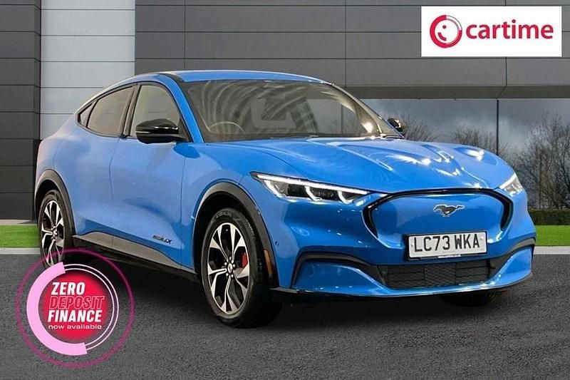 Blue Used 2023 Ford Mustang Mach-E Extended Range SUV | £25,199 (Fair price) - Image 1/4