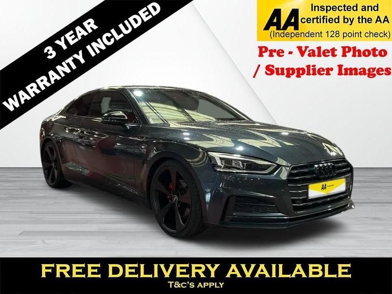 Grey Used 2020 Audi A5 Black Edition Coupe | £17,595 (Good price) - Image 1/3