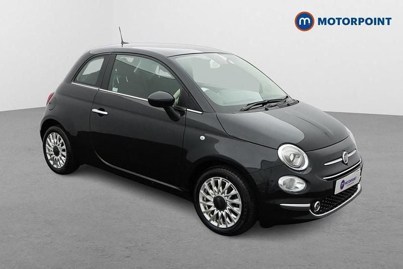 Black Used 2023 Fiat 500 Hatchback | £9,599 (Fair price) - Image 1/4
