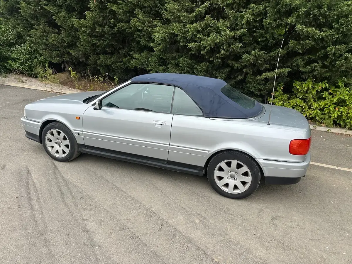 Used Audi Cabriolet 150 HP (110 kW) 1997 Silver Cabriolet