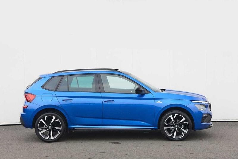 Used Skoda Kamiq Monte Carlo 113 HP (83 kW) 2025 Race blue metallic SUV