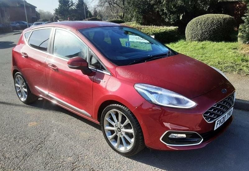 Used Ford Fiesta Vignale 2020 Red Hatchback