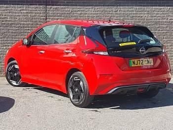 Used Nissan Leaf Acenta 110 kW (150 HP) 2022 Red Hatchback
