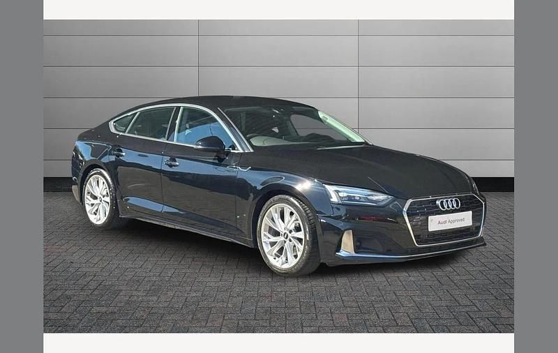 Used Audi A5 Sportback Sport 150 HP (110 kW) 2022 Black Hatchback