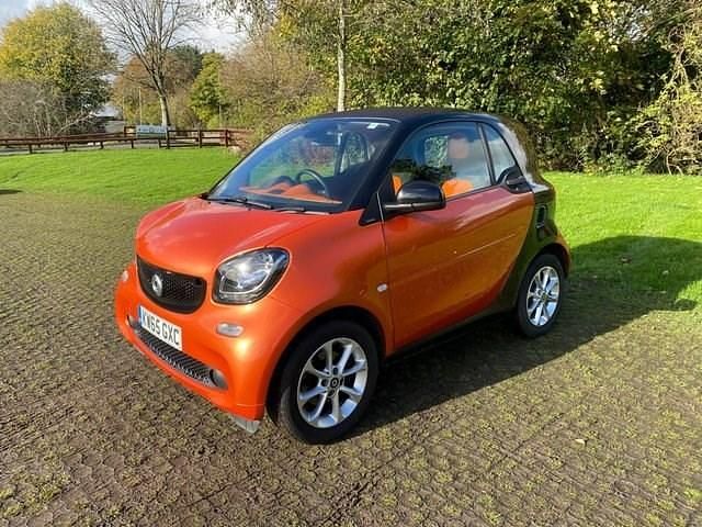 Used Smart ForTwo Coupé Passion 71 HP (52 kW) 2015 Orange Coupe