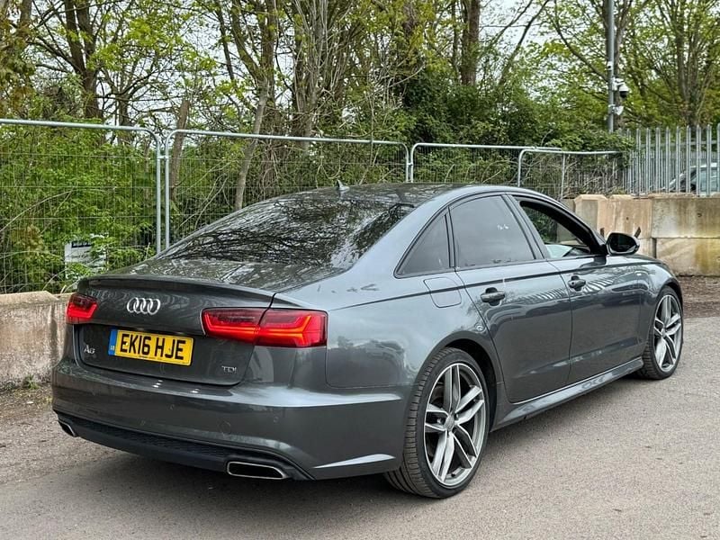 Used Audi A6 Black Edition 218 HP (160 kW) 2016 Grey Sedan