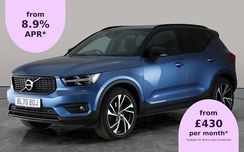 Blue Used 2020 Volvo XC40 R-Design Pro SUV | £27,389 (Fair price) - Image 1/3