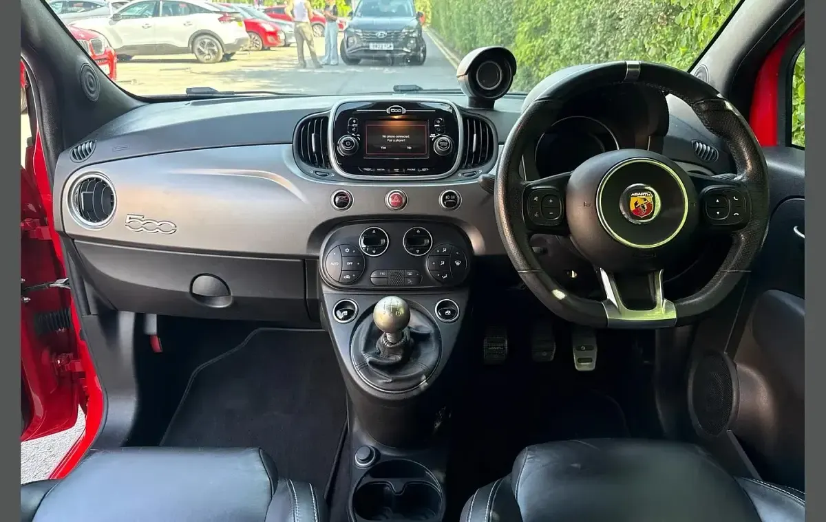 Used Abarth 595 Turismo 165 HP (121 kW) 2017 Red Hatchback