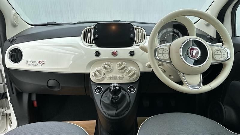 Used Fiat 500C Lounge 69 HP (50 kW) 2019 White Cabriolet
