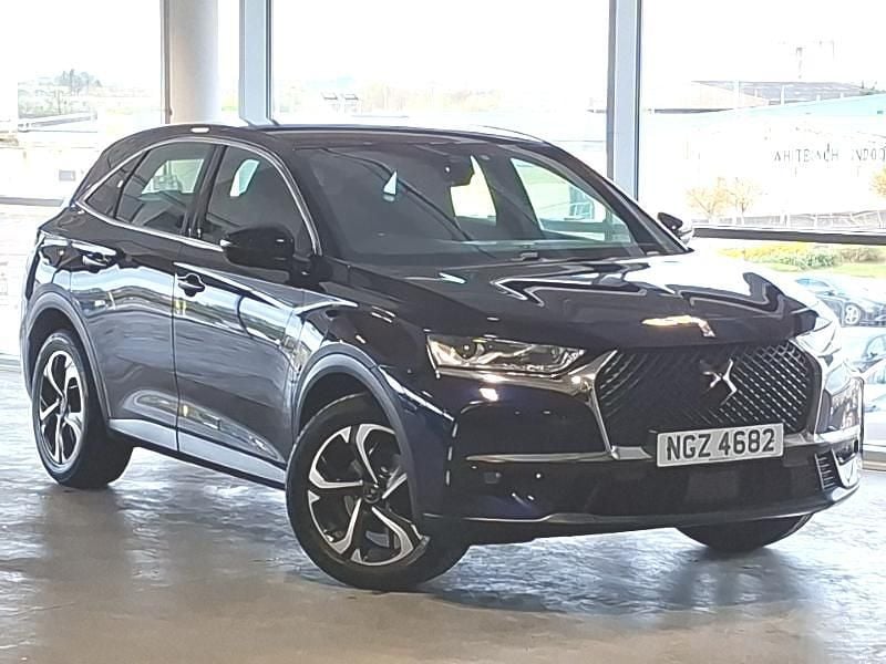 Used DS Automobiles DS7 Crossback Elegance 131 HP (96 kW) 2019 Blue SUV