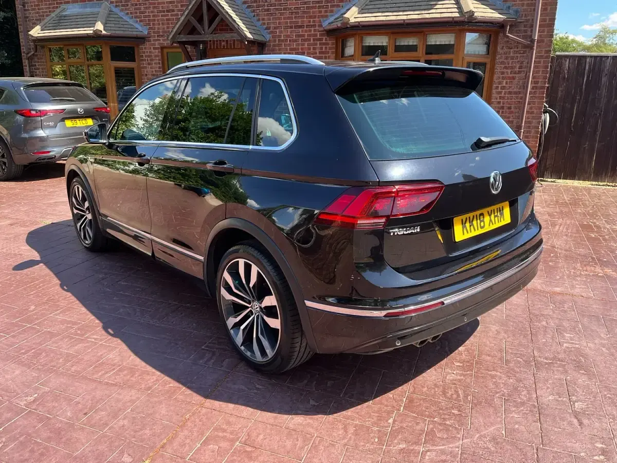Used VW Tiguan R-line 190 HP (139 kW) 2018 Black SUV