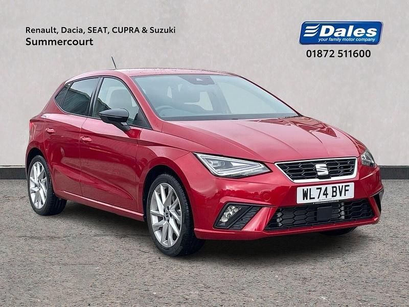 Metallic desire red Used 2025 Seat Ibiza FR Hatchback | £18,500 (A bit pricey) - Image 1/4