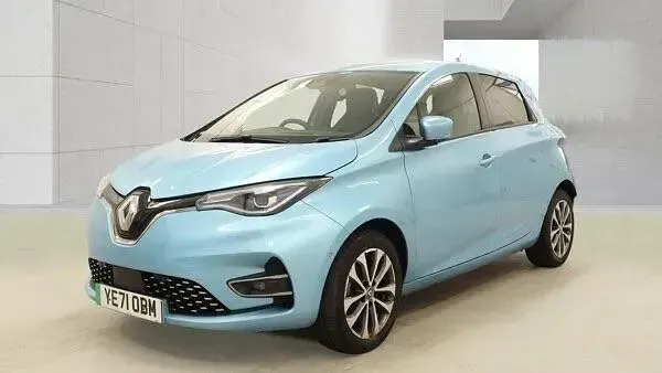 Used Renault Zoe GT-Line 100 kW (136 HP) 2021 Blue Hatchback