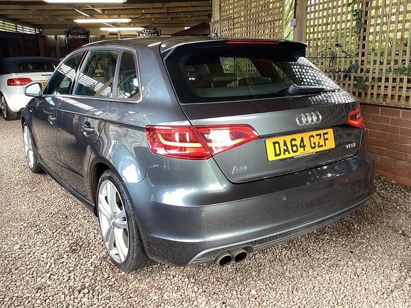 Used Audi A3 S-Line 2015 Grey Hatchback