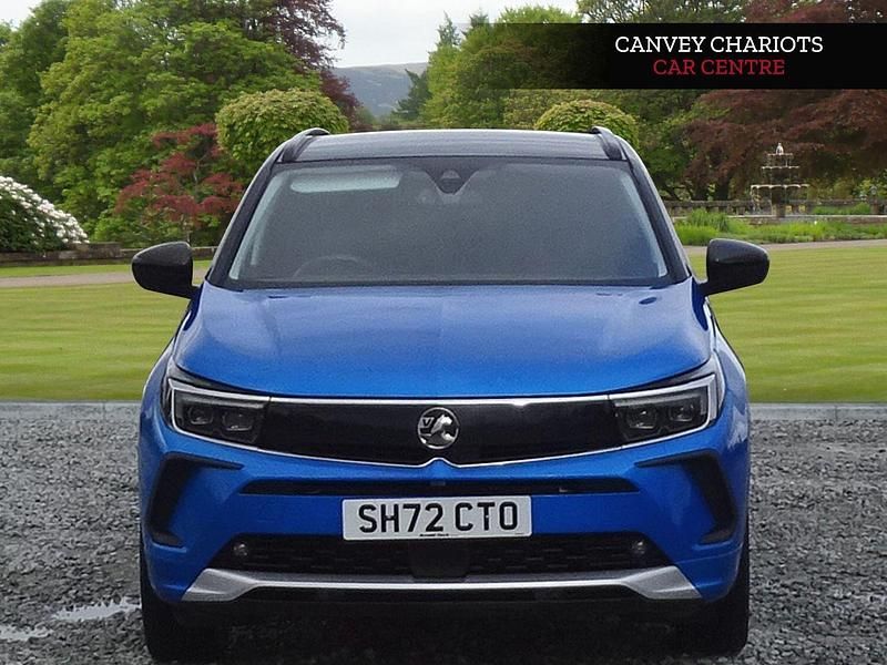 Used Vauxhall Grandland X Elite 130 HP (95 kW) 2022 Blue SUV