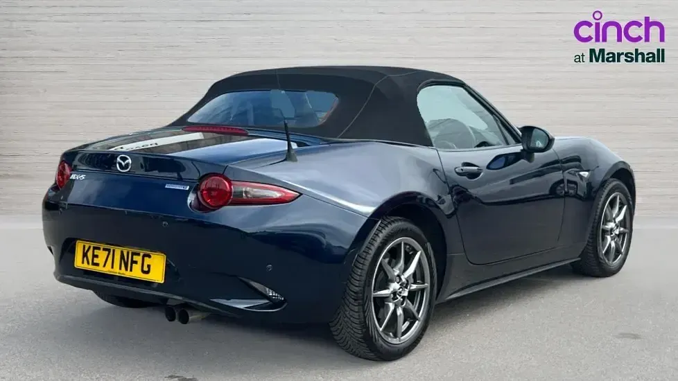 Used Mazda MX5 Inclusive 132 HP (97 kW) 2021 Blue Cabriolet