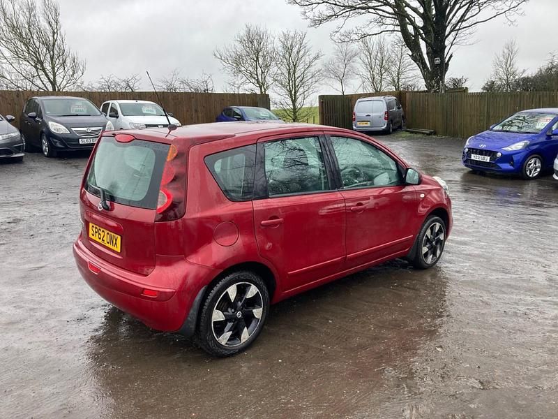 Used Nissan Note Acenta 2012 Red Hatchback
