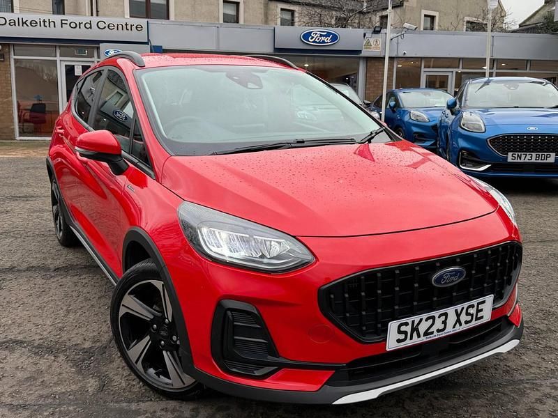 Used Ford Fiesta Active 100 HP (73 kW) 2023 Red Hatchback