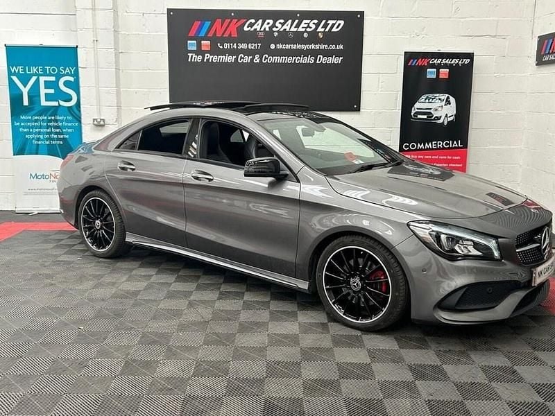 Grey Used 2017 Mercedes CLA220 AMG line Sedan | £16,900 (Expensive) - Image 1/4